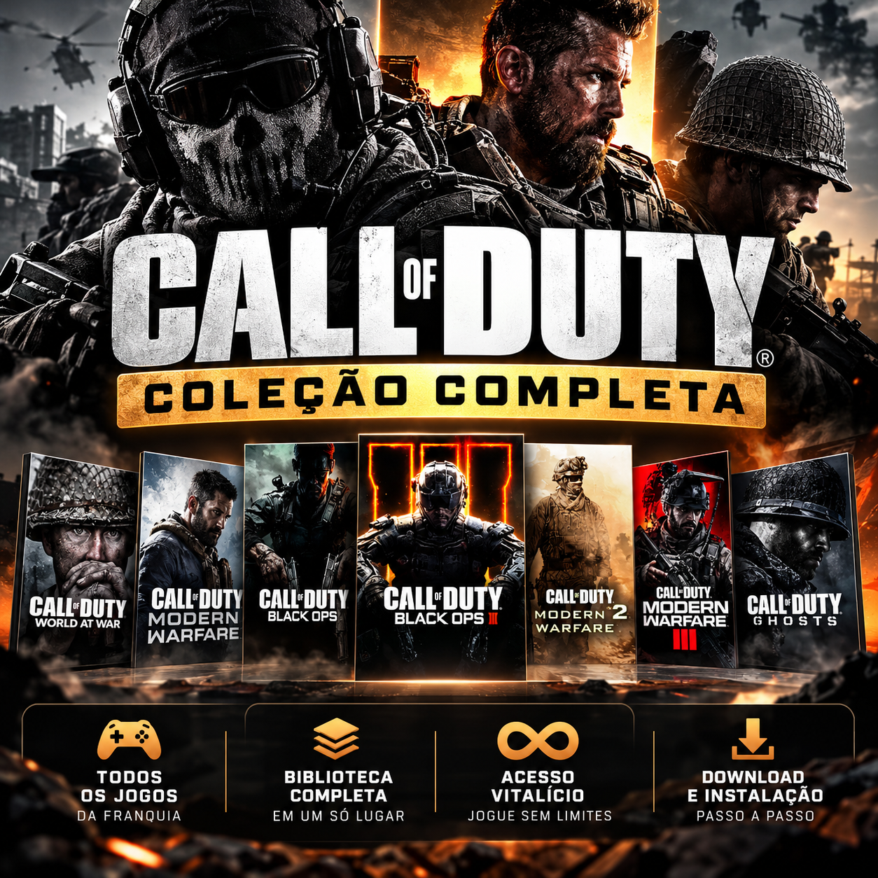 Call of Duty — coleção completa